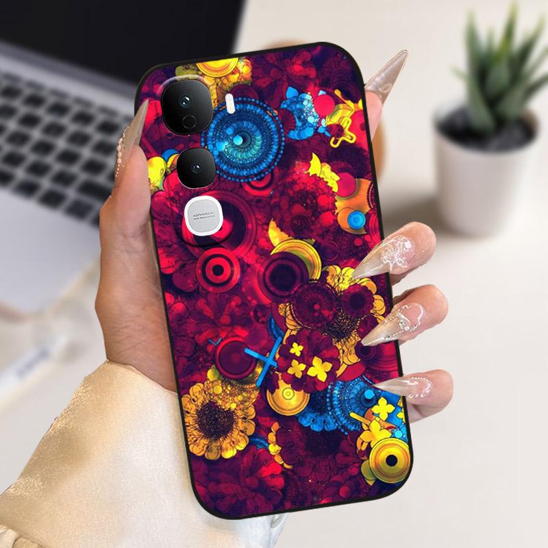For Vivo Y400 Pro Y400Pro 5G Case Stylish Soft TPU Silicone Back Cover Bumper For Vivo Y400 4G 5G Phone Case V2506 Protect Shell