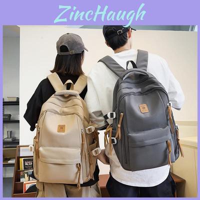 Casual Travel Nylon Backpack With Heavy Load Compression For College Students And Teenagers
