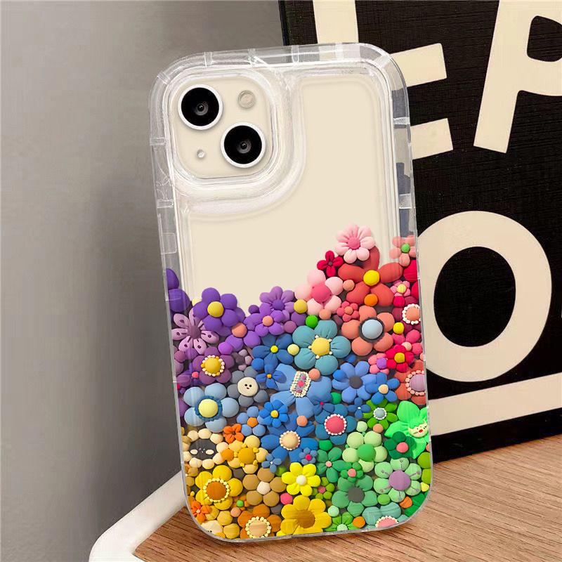 Smile Phone Case For Iphone 11 13 Pro Max 14 15 12 XR 7 8 Plus X Xs SE  14promax 15promax 13promax Soft Silicon Fundas Cover