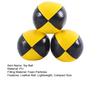 3PCS Toy Ball PU Soft Touch Filled with Fine Particles Design Toy Bright Colored Coordination Improvement Toy Balls for Kids And Adults Outdoor Games