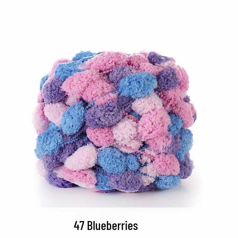 Bean Bean Hand-Knitted Thick Yarn Ball for DIY Projects: Large Ball for Carpets, Cushions, and Woven Blankets