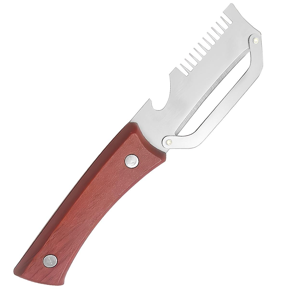 Kitchen Prep Tool for Salads Vegetable Peeler with Plastic Handle Stainless Steel Blade Kitchen Tool Built-in Bottle Opener