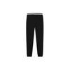 New FILA Knitted Sweatpants Women's Jet Black F11W229609FBK
