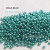 Handmade 2/3mm Gold Electroplated Glass Rice Beads for DIY Jewelry