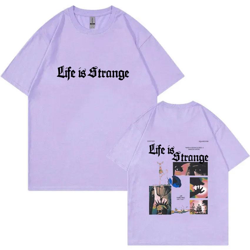 Game Life Is Strange Graphic Tshirt Unisex Women Player Casual Oversized Streetwear Male High Quality Soft Cotton T Shirts Tops