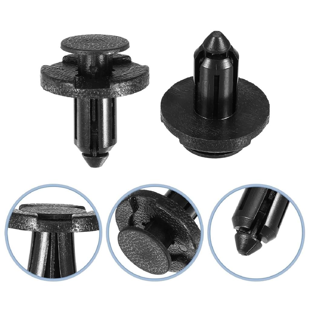 ShuaWdk Push Rivet Automotive Rivet Bumper Clips Cover Retaining Clips Hole Diameter 8mm Approximately
