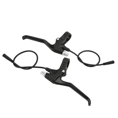 1 Pereche Manetă Frână Bicicletă Electrică Aliaj Aluminiu Mâner Frână Bicicletă cu Mufă Impermeabilă