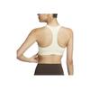 Nike Swoosh Logo Strength Support Quick-Dry Sports Bra Women underwear Coconut-Milk FB4081-113