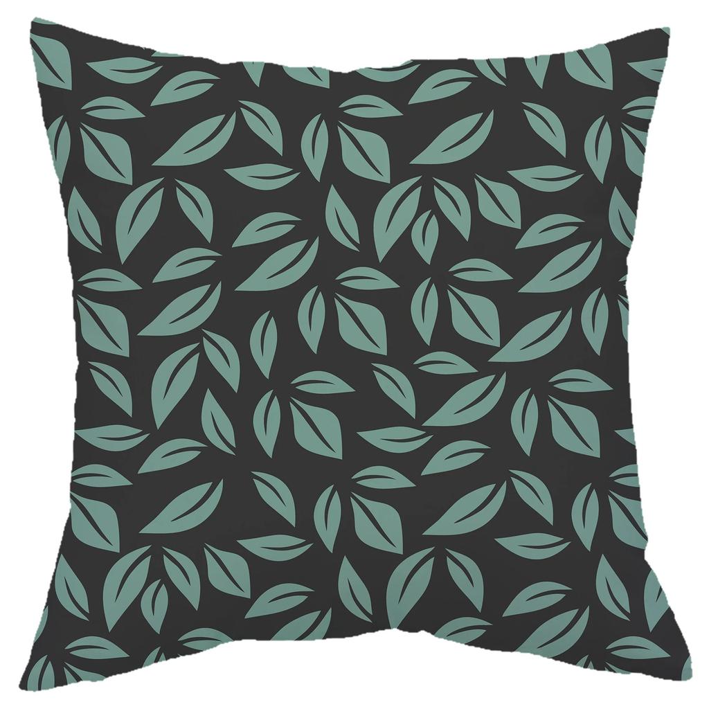 Tropical Plant Decorative Pillowcase Living Room Office Home Pillowcase Car Ornaments
