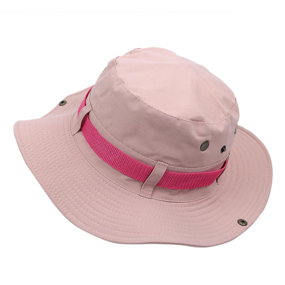Custom Fluorescent Bucket Hat Wide Brims Sun Protective Caps for Men and Women Outdoor Activity Camping Hiking Fisherman Hat