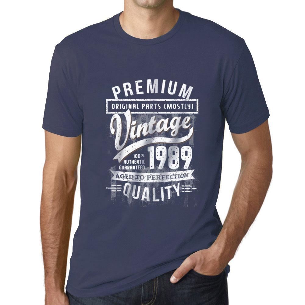 Ultrabasic Homme Graphique 1989 Aged To Perfection T-Shirt - Cadeau Danniversaire Pour 30 Ans