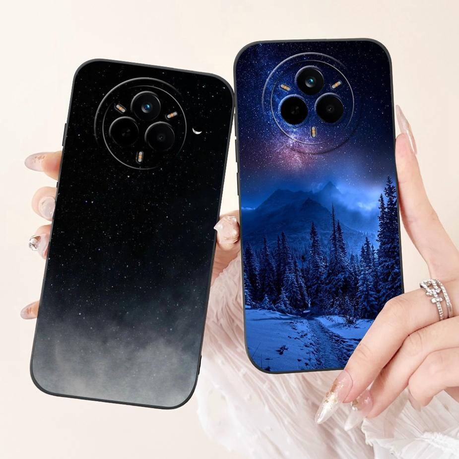 Für Realme 14 Pro 5G Hülle RMX5056 Stylische Kunstbemalte Abdeckung Stoßfeste Handyhülle Für Realme 14 Pro Plus Realme14 Pro+ Weiche Taschen