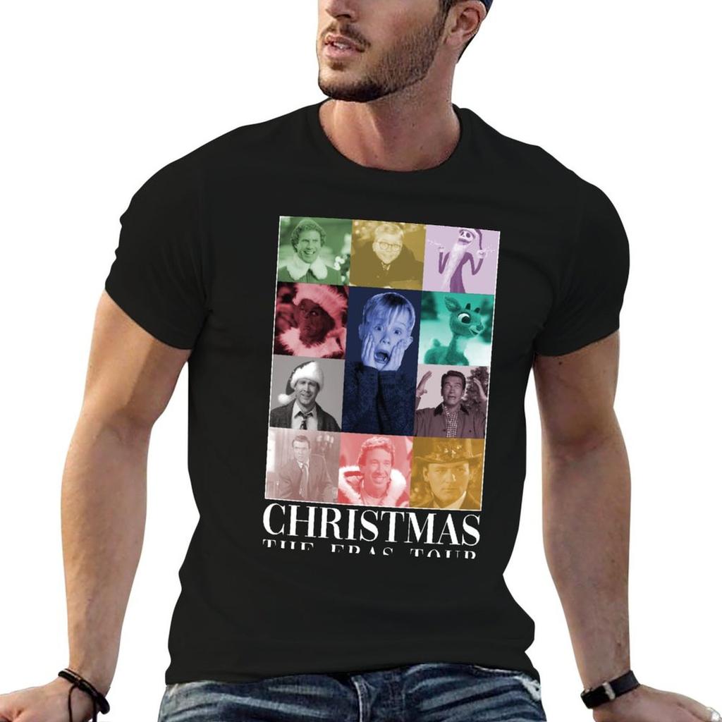 Christmas Eras T-Shirt t shirts cotton 100% t shirt man cotton cotton tshirt 100% T-shirt