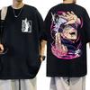 Jujutsu Kaisen Satoru Gojo Unisex Pure Cotton T-shirt 2026 Summer New Anime Print Round Neck Casual Short Sleeved Top