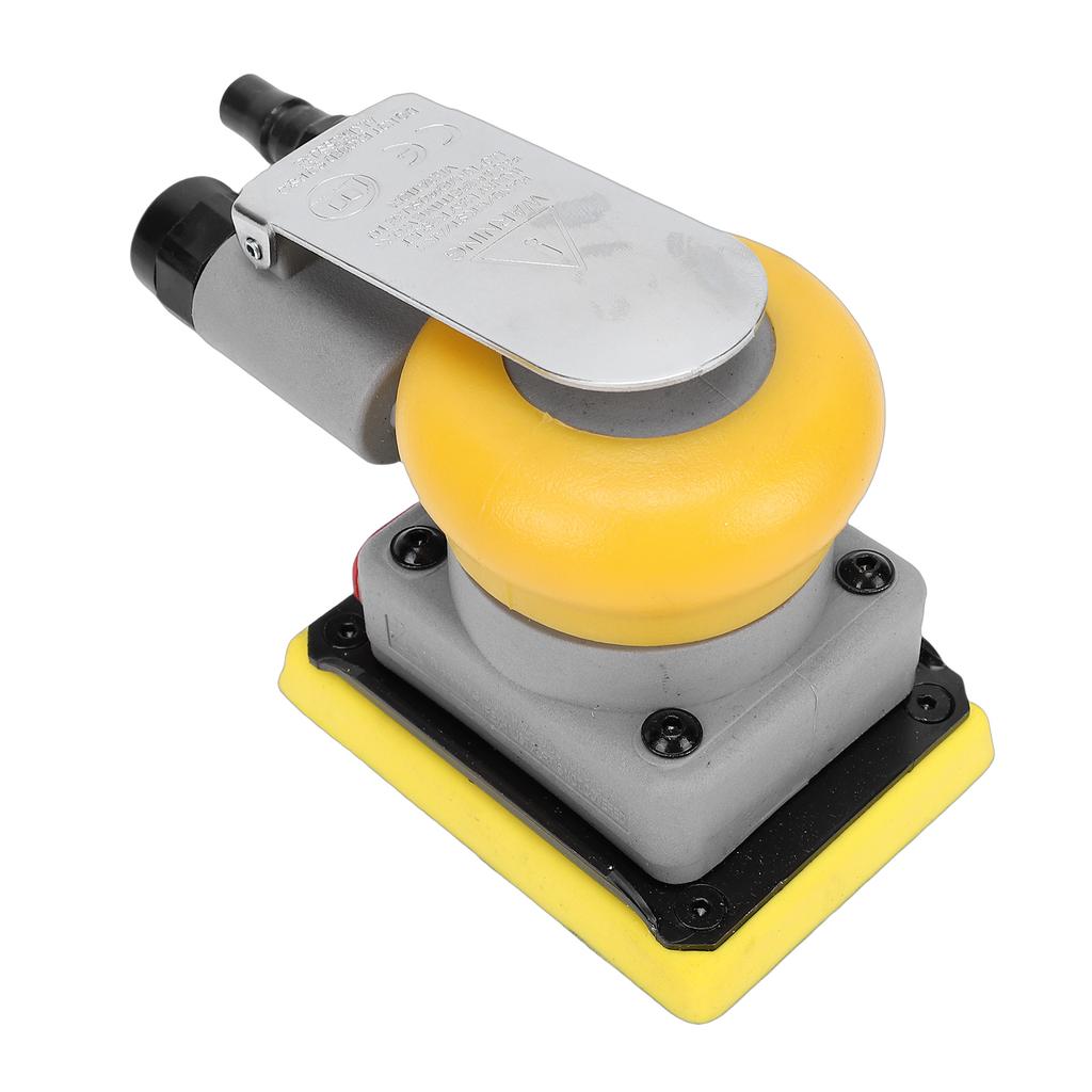 Pneumatic Sander Rectangular Vibrating Air Sander Sandpaper Machine for Stone Wood Putty Polishing 75x100mm