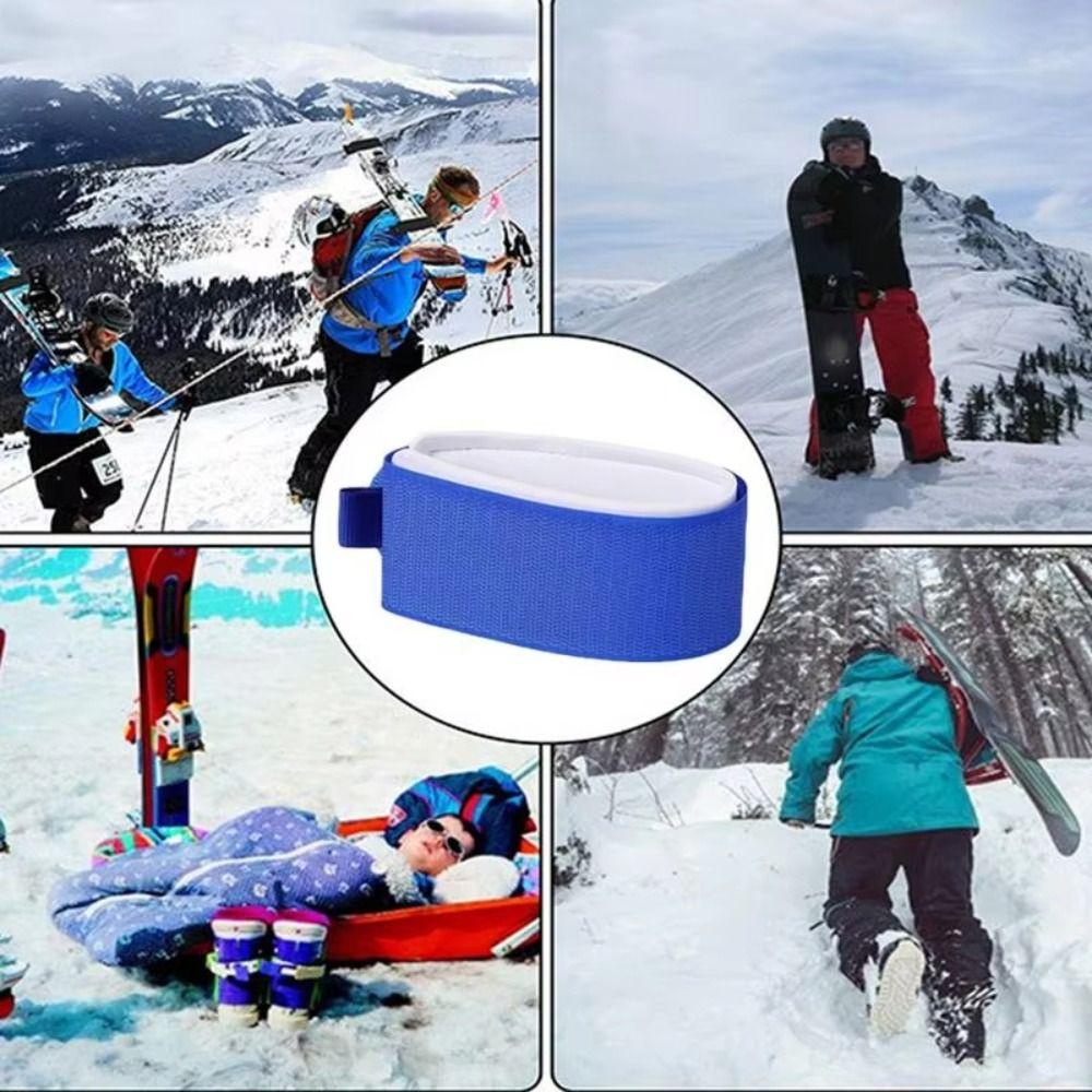 Adjustable Ski Wraps Ties Protective Pads Snowboard Binding Straps  Ski Enthusiasts