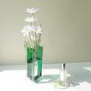 Nordic Style Bright Color Flower Vase Translucent Acrylic Vase Floral Container Home Decor