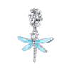 White Copper Silver Plated 925 Pendant, Butterfly Swallow Hummingbird Pendant Accessories Diy Jewelry Bracelet Necklace