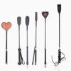 Exotic Costumes of Straight Leather Prop Flogger Whip SM Play Sex Toys for Bdsm Bondage Ratton Whip Spank Cane Riding Crop