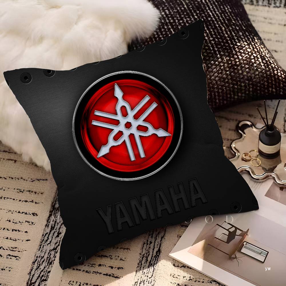 Motorcycle Cool Y-YaMmahaS Cushion Cover Pillowcase Upholstery Sofa Throw Pillow Home Decor Pillowcas