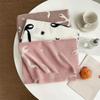 Thicken Bow Wool Scarf Printed Women Cashmere Shawl Soft Winter Cashmere Scarves  Office