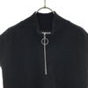 ALLEGE made in Japan Half zip Knit vest black Women Used