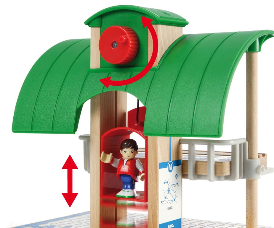 BRIO Rail Road Deluxe Set for Ages 3 and Wooden Wooden Rail Gift & 33052, Up. [Toy, Toy, Rail, Set, (Birthday/Christmas)]