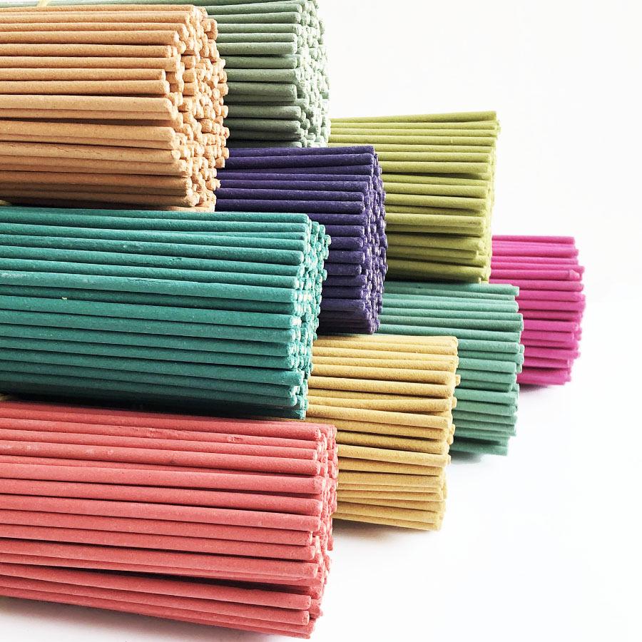 Bamboo Scented Incense Sticks - Lavender, Mint, Jasmine, Rose & More