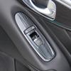 Carbon Fiber Door Window Lift Switch Panel Cover Trim Accessories for Infiniti Q50 2014-2020