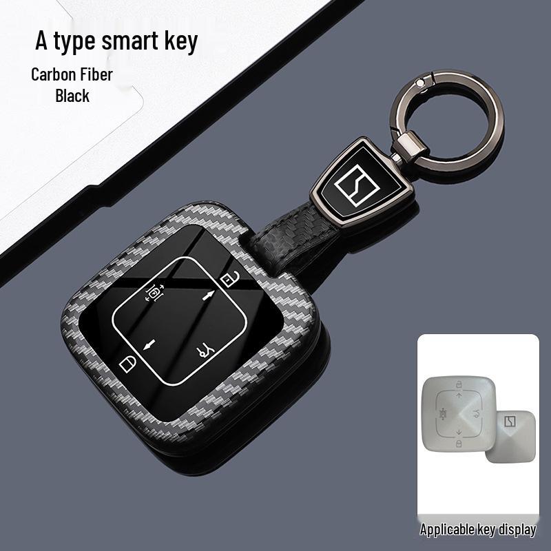 ZEEKR Key Case for 9X/007GT/001 FR/7X/MIX/009/8X Models - Car Bag Buckle Shell