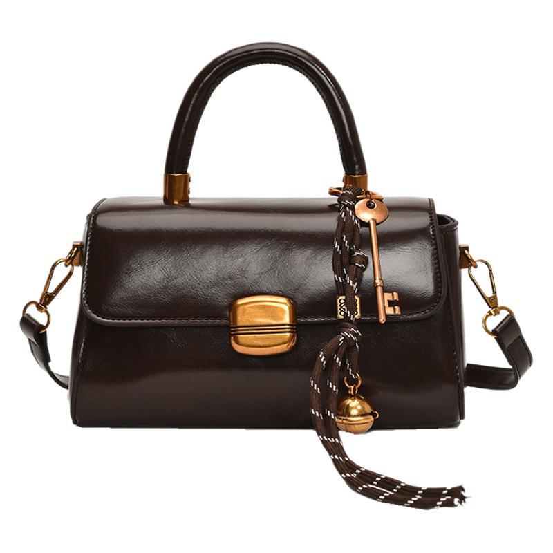 Premium Retro Underarm Small Square Bag 2025 Autumn and Winter New Fashionable Versatile Tofu Bag Women's Shoulder Messenger Bag