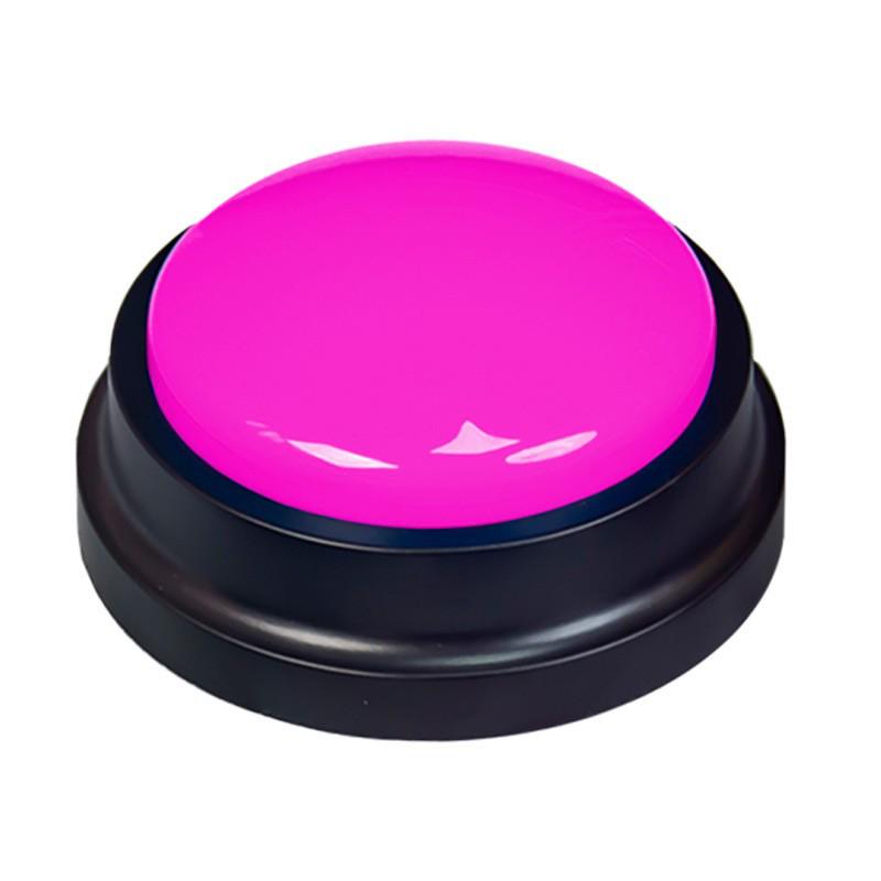 

Pet Communication Button: Dog & Cat Voice Recorder Training Toy