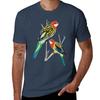 Bird Talk TShirt Big Size Short Sleeve Casual Top