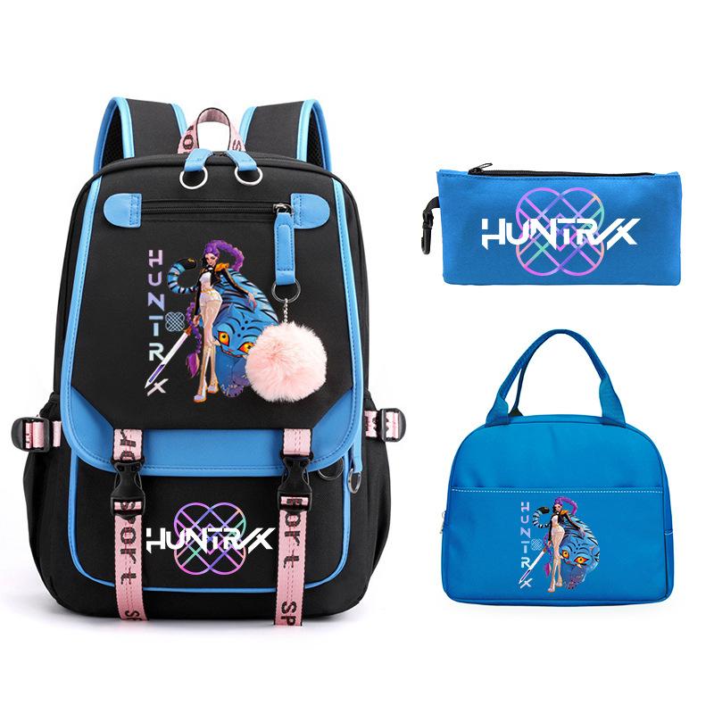 KPop Demon Hunters Demon Hunters Printed Fashion Children's Backpack Foreign Trade Trend Student School Bag
