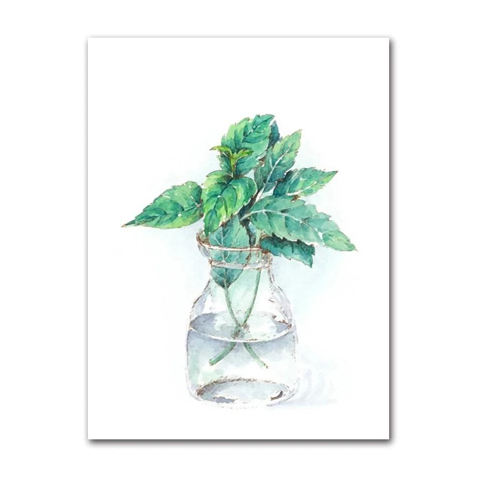 Sunflower Floral Lilac Watercolor Posters Boho Wall Art Canvas Painting Prints Pictures Nordic Style Living Room Interior Decor