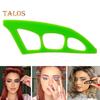1/2/3/4Pcs Silicone Eyeshadow Stencil Tool Reusable Beginner Eyeshadow Assistant Guide Helper Shaper Mapping Template Women Quick Eye Makeup Tools