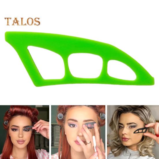 1/2/3/4Pcs Silicone Eyeshadow Stencil Tool Reusable Beginner Eyeshadow Assistant Guide Helper Shaper Mapping Template Women Quick Eye Makeup Tools