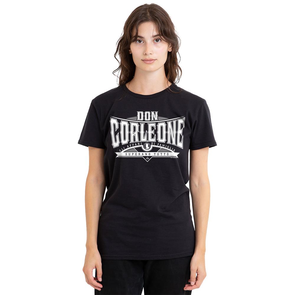 The Godfather Unisex Adult Don Vito Corleone Text T-Shirt