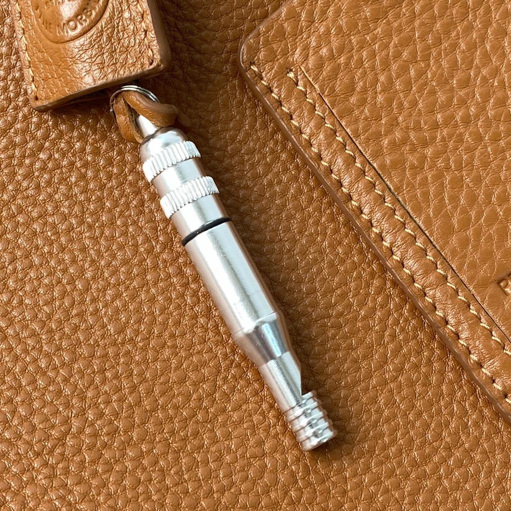 Used PELLE MORBIDATote Bag Brown Leather Women