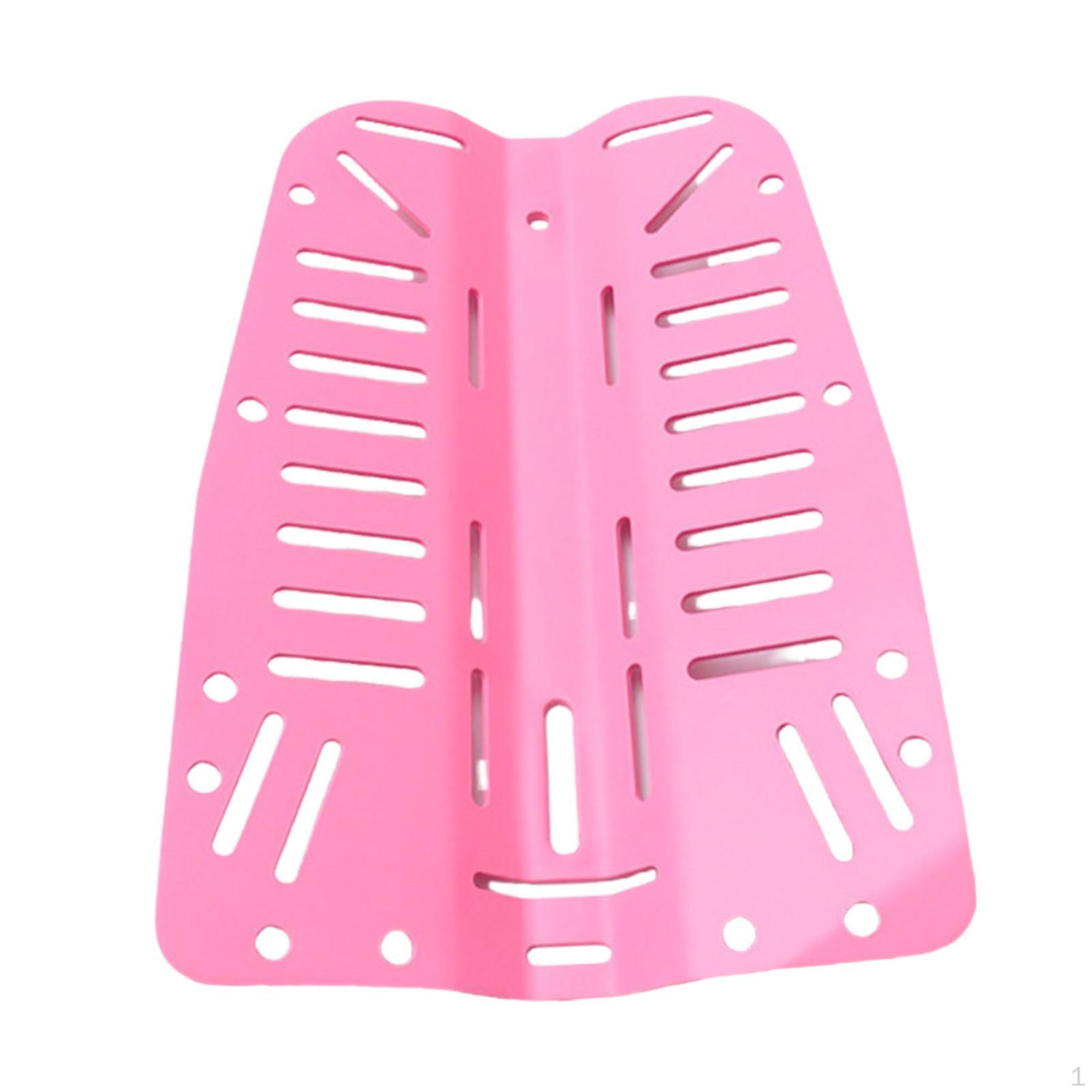 

Diving Backplate BCD Equipment Snorkeling Hardware Accessory for Tech рожевий