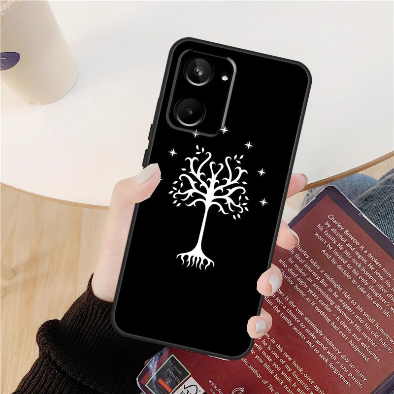White Tree Of Gondor Case For Realme 14 12 10 11 13 Pro Plus GT 6 6T 5 GT7 Pro C61 C55 C51 C21Y C25S C67 C75 C53