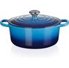 Cast Iron Roaster Le Creuset Signature Round 26 Cm Azure 5.3 L (21177262202430)