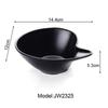 Imitation Porcelain Frost Melamine Dinnerware Oval Bowl Japanese Restaurant Chaos Big Bowl A5 Melamine Bowls Melamine Tableware