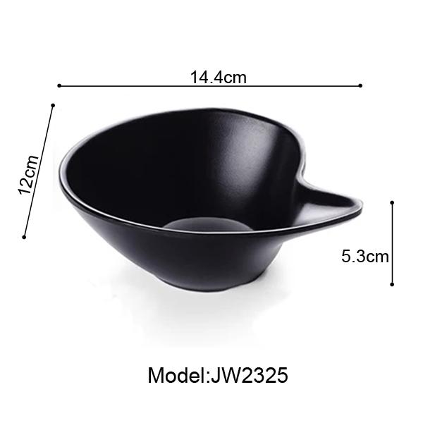 Imitation Porcelain Frost Melamine Dinnerware Oval Bowl Japanese Restaurant Chaos Big Bowl A5 Melamine Bowls Melamine Tableware