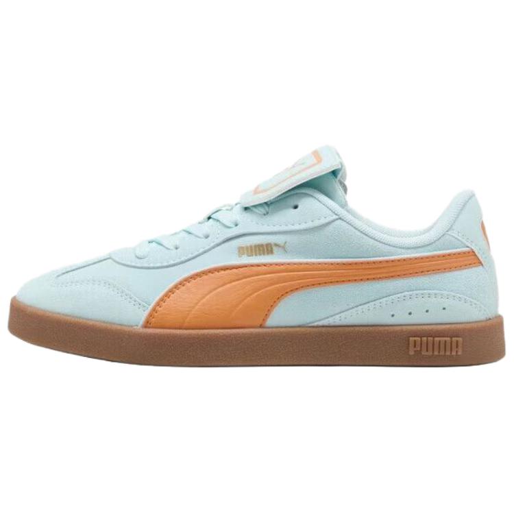 

Puma Club Versatile Comfortable Low-Top Training Shoes Women sneaker Blue Orange 404477-04 35.5