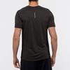Nike Solid Color Sports Crew Neck Pullover Short Sleeve T-Shirt Men Tops Black Brown 834241-014