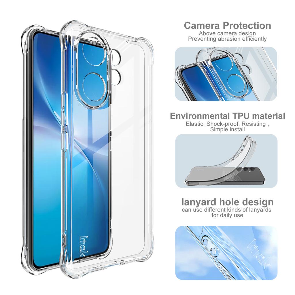 For Vivo V60 5G Global Phone Case IMAK Shock-resistant Soft Case