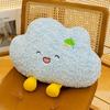 Wolken-Plüschkissen für Mädchen Kinder Weiches Cartoon-Nachttischkissen Geschenk