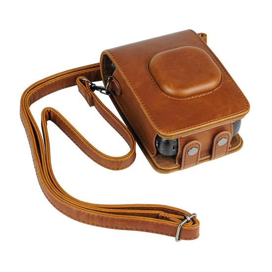 Storage Bag Wear-resistant Dust-proof Camera Storage Case with Shoulder Strap for Fujifilm-Insta Mini Liplay