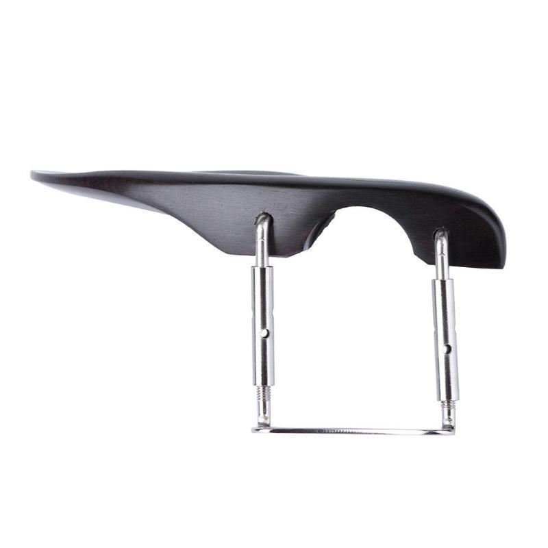 1 Stück Ebenholz Fiddle Kinnstütze Kinnstütze für 3/4 4/4 Violine Schwarz Hohe Qualität Musikinstrumente Violine Teile Zubehör